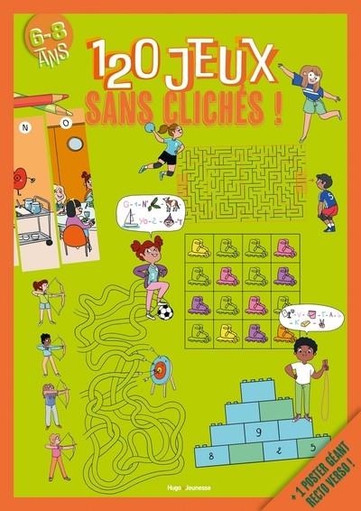 120 JEUX SANS CLICHES ! 5-8 ANS  | 9782755669909 | LEBRUN, SANDRA