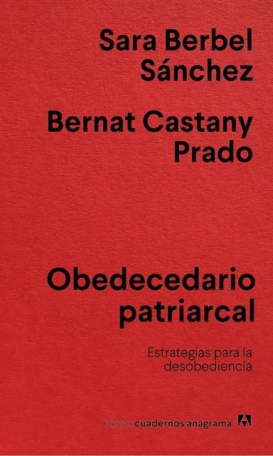 OBEDECEDARIO PATRIARCAL | 9788433922854 | BERBEL SÁNCHEZ, SARA/CASTANY PRADO, BERNAT