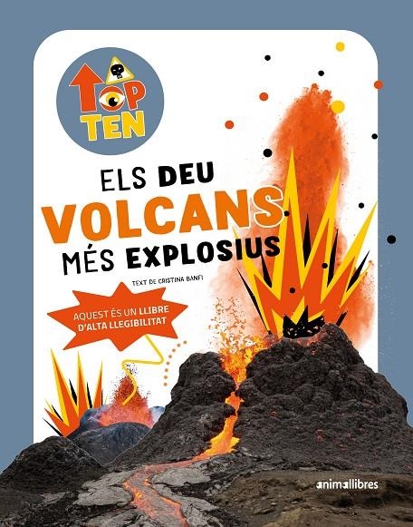 TOP TEN ELS DEU VOLCANS MÉS EXPLOSIUS | 9788419659545 | CRISTINA BANFI