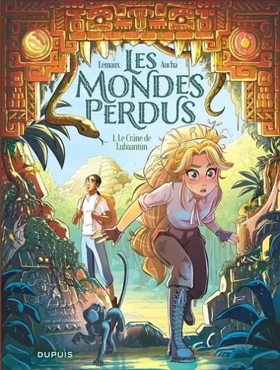 LES MONDES PERDUS - TOME 1 - LE CRÂNE DE LUBAANTUN  | 9782808501972 | AUCHA /  LEMAUX-PIEDFERT ISABELLE