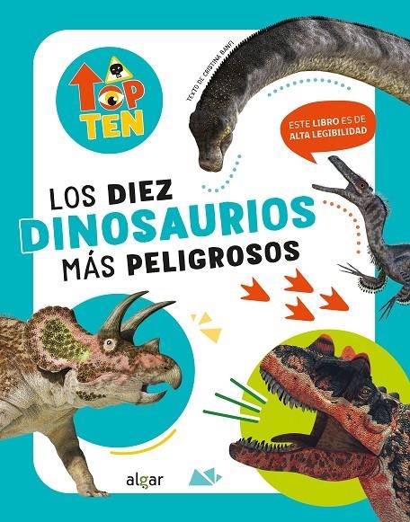 TOP TEN LOS DIEZ DINOSAURIOS MÁS PELIGROSOS | 9788491426875 | CRISTINA BANFI