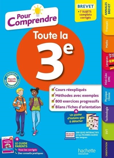 POUR COMPRENDRE TOUTE LA 3E - 2024 | 9782017265153 | COLLECTIF