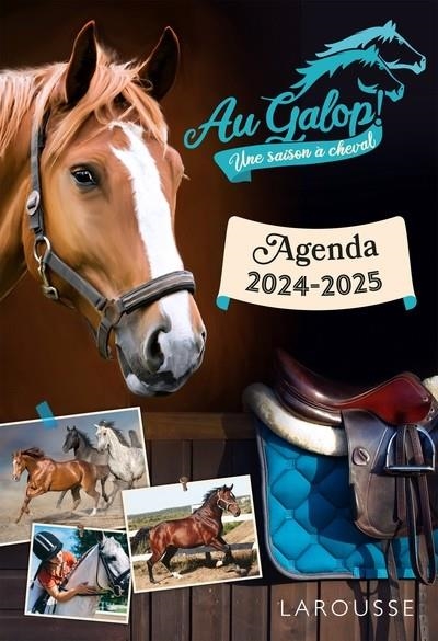 AGENDA SCOLAIRE AU GALOP 2024-2025 | 9782036053847 | COLLECTIF