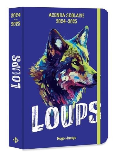 AGENDA SCOLAIRE LOUPS 2024-2025 | 9782755675559 | COLLECTIF