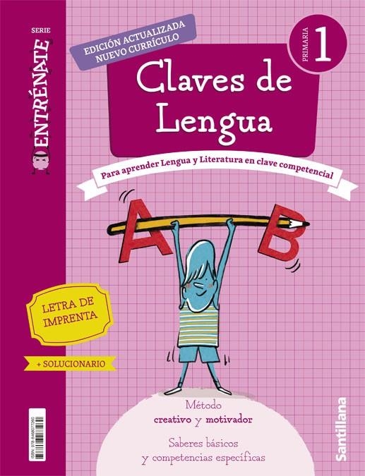 CUADERNO LENGUA SERIE ENTRENATE 1 PRIMARIA | 9788468077260 | VARIOS AUTORES