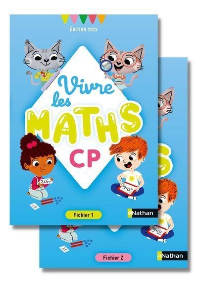 VIVRE LES MATHS - CP - FICHIER DE L'ÉLÈVE - EDITION 2023 | 9782095013820