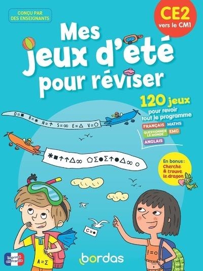 MES JEUX D'ÉTÉ POUR RÉVISER - CE2 VERS CM1 | 9782047405048 | COLLECTIF