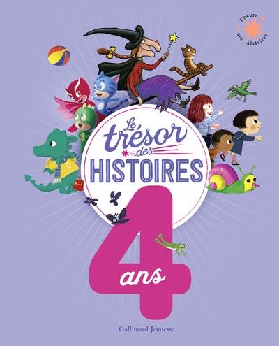 LE TRÉSOR DES HISTOIRES - 4 ANS | 9782075188333 | COLLECTIF