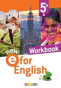 NEW E FOR ENGLISH - ANGLAIS 5E ED. 2022 - WORKBOOK | 9782278105144