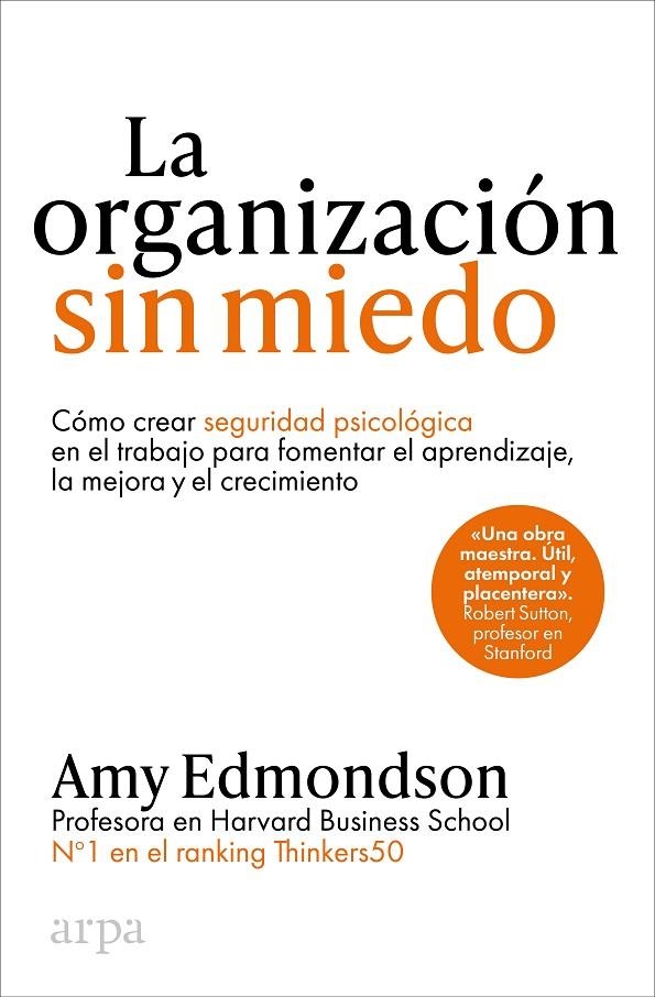 LA ORGANIZACIÓN SIN MIEDO | 9788410313187 | EDMONDSON, AMY