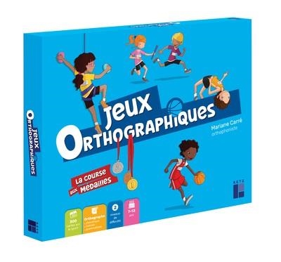 JEUX ORTHOGRAPHIQUES : LA COURSE AUX MÉDAILLES | 9782725646053 | COLLECTIF