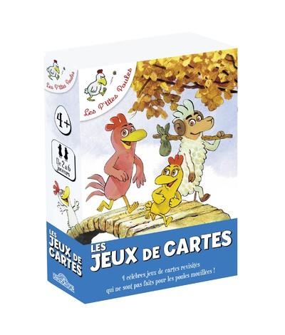 LES P'TITES POULES - LES JEUX DE CARTES | 9782821216815 | COLLECTIF