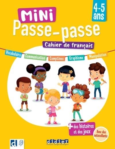 MINI PASSE-PASSE 4-5 ANS - CAHIER DE FRANÇAIS | 9782278106516 | COLLECTIF