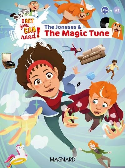 THE JONESES AND THE MAGIC TUNE (2024) - LECTURE NIVEAU A1+ ANGLAIS - I BET YOU CAN READ | 9782210119055