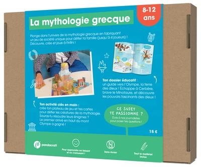 LA MYTHOLOGIE GRECQUE - KIT PANDACRAFT 8-12 ANS | 9782492898389