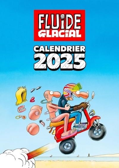 CALENDRIER 2025 DES COUVERTURES FLUIDE GLACIAL | 9791038207851 | COLLECTIF