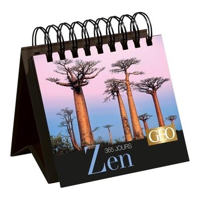 PREMIÈRE PAGE DE COUVERTURE - 365 JOURS ZEN - CALENDRIER GÉO | 9782809672985 | COLLECTIF