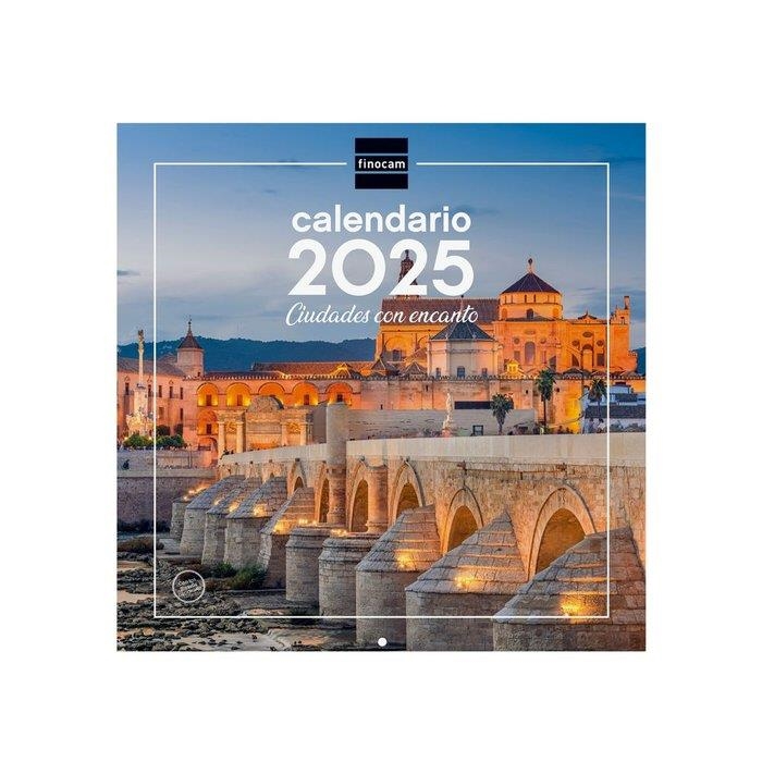 CALENDARIO 2025 PARED 30X30 CIUDADES | 8422952383512