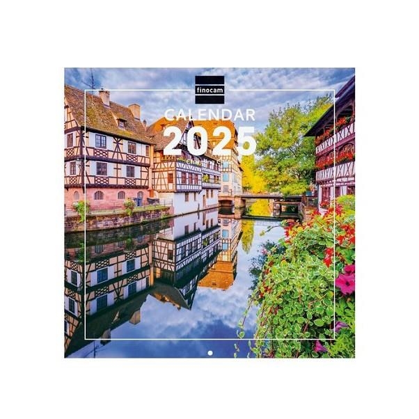 CALENDARIO PARED 2025 30X30 CHARMING INTERNACIONAL | 8422952383338